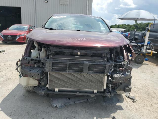 2HKRW5H37KH407921 - 2019 HONDA CR-V LX BURGUNDY photo 5