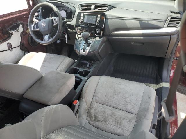2HKRW5H37KH407921 - 2019 HONDA CR-V LX BURGUNDY photo 8