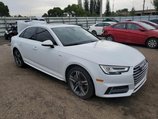 WAUENAF41JN003465 - 2018 AUDI A4 PREMIUM PLUS WHITE photo 4