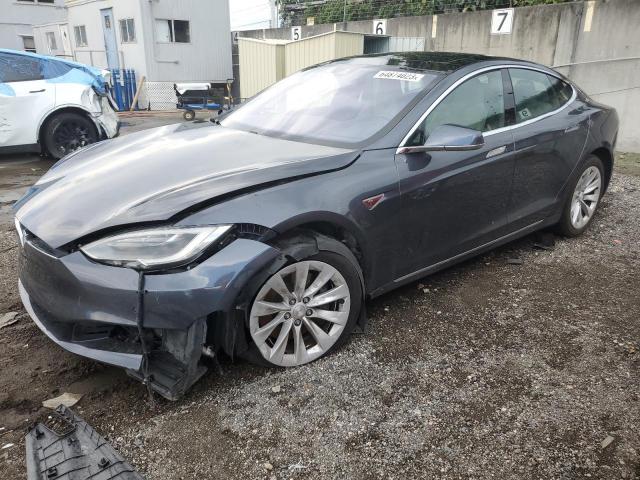 5YJSA1E17GF153550 - 2016 TESLA MODEL S Մոխրագույն լուսանկար 1