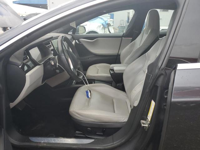 5YJSA1E17GF153550 - 2016 TESLA MODEL S Մոխրագույն լուսանկար 7