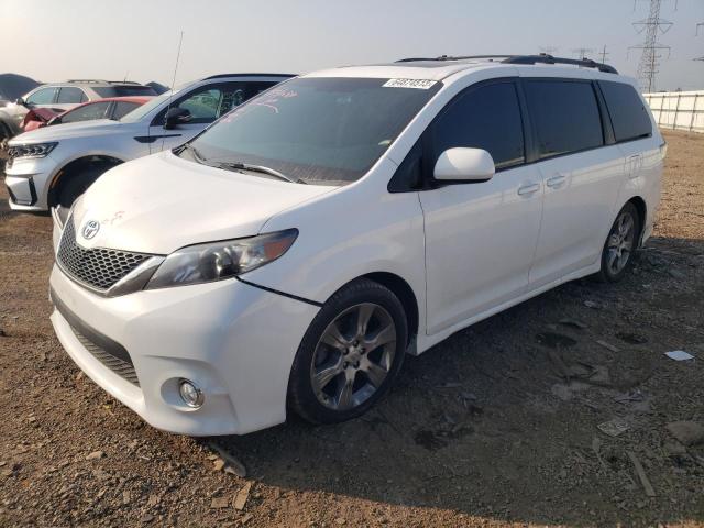 5TDXK3DC1BS037427 - 2011 TOYOTA SIENNA SPORT WHITE photo 1