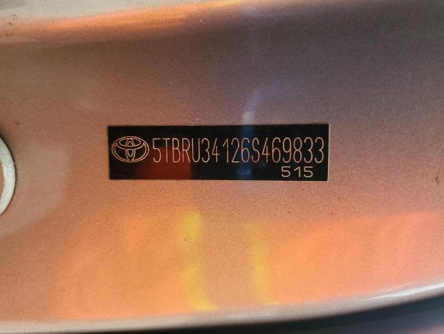 5TBRU34126S469833 - 2006 TOYOTA TUNDRA ACCESS CAB SR5 SILVER photo 12