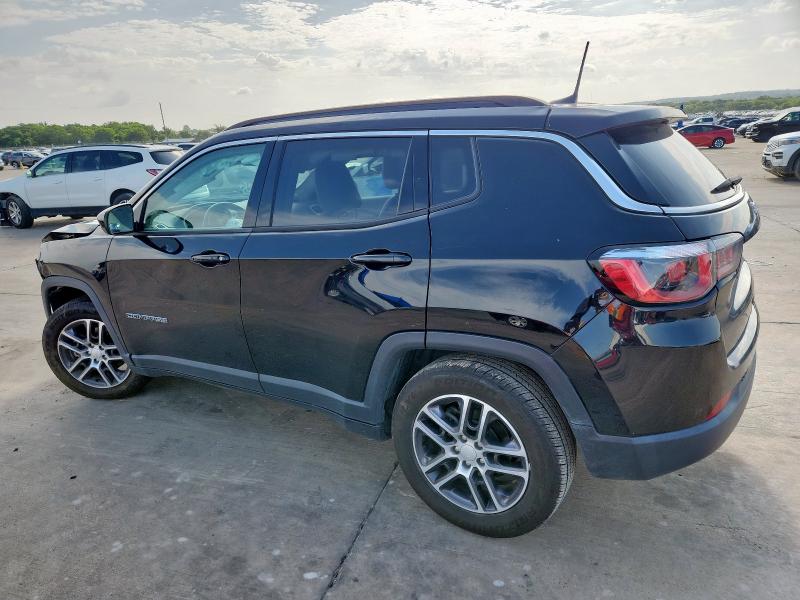3C4NJCBB5KT636714 - 2019 JEEP COMPASS LATITUDE أسود صورة 2