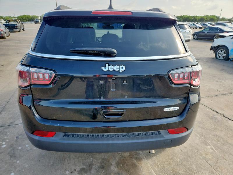 3C4NJCBB5KT636714 - 2019 JEEP COMPASS LATITUDE أسود صورة 6