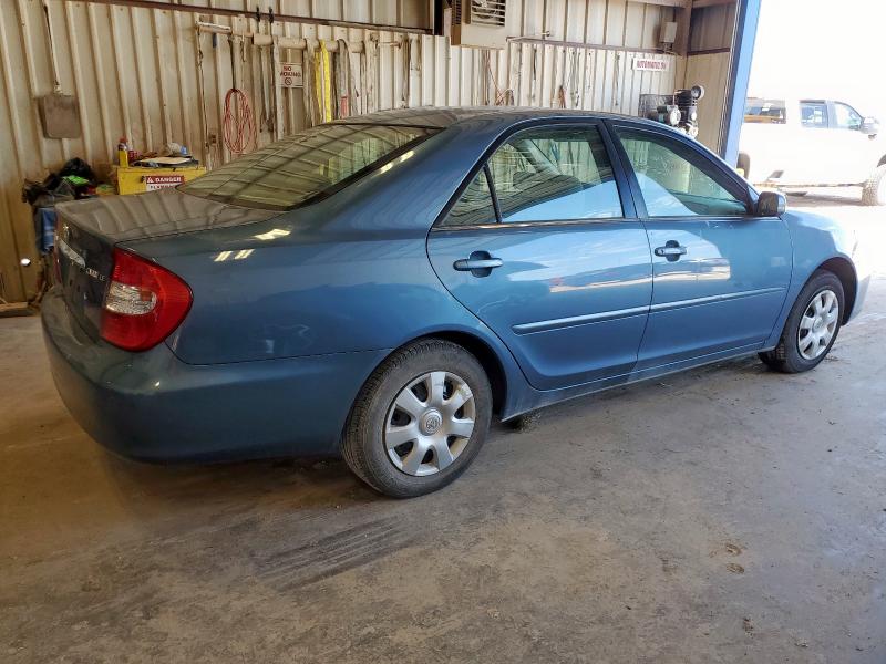 4T1BE32K33U742671 - 2003 TOYOTA CAMRY LE BLUE photo 3