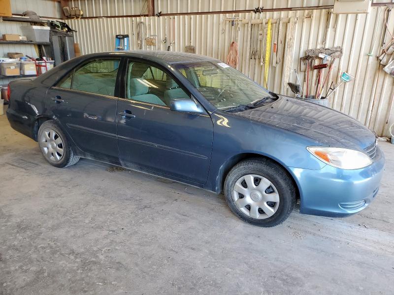 4T1BE32K33U742671 - 2003 TOYOTA CAMRY LE BLUE photo 4
