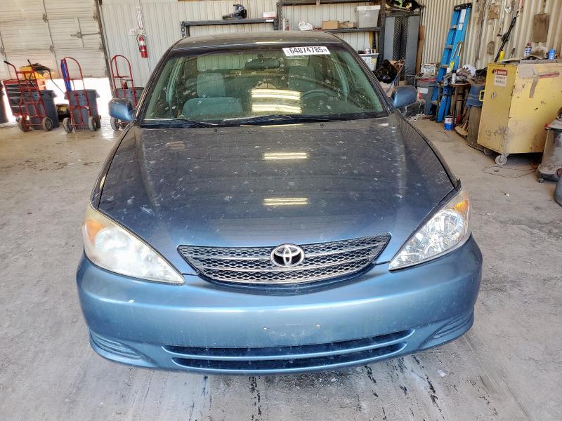 4T1BE32K33U742671 - 2003 TOYOTA CAMRY LE BLUE photo 5
