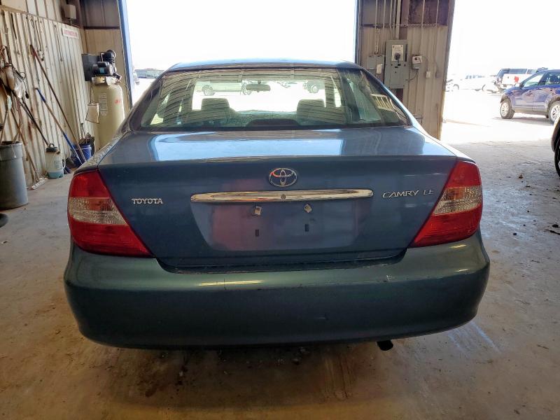 4T1BE32K33U742671 - 2003 TOYOTA CAMRY LE BLUE photo 6