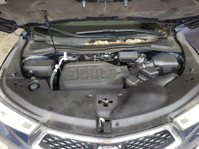 5J8YD4H5XHL002428 - 2017 ACURA MDX TECHNOLOGY BLUE photo 12