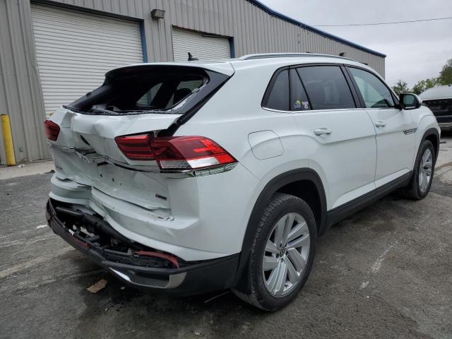 1V26E2CA7LC229739 - 2020 VOLKSWAGEN ATLAS CROS SE Белый фото 3