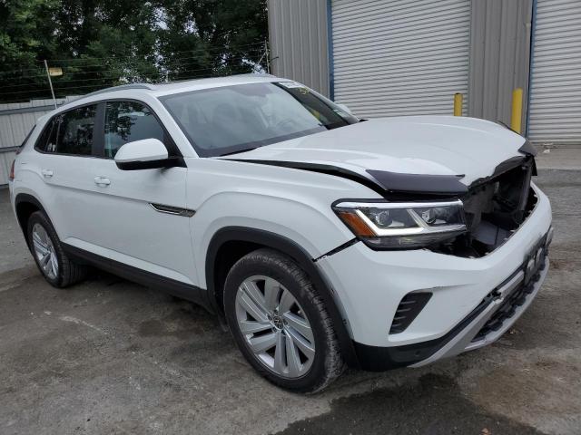 1V26E2CA7LC229739 - 2020 VOLKSWAGEN ATLAS CROS SE Белый фото 4