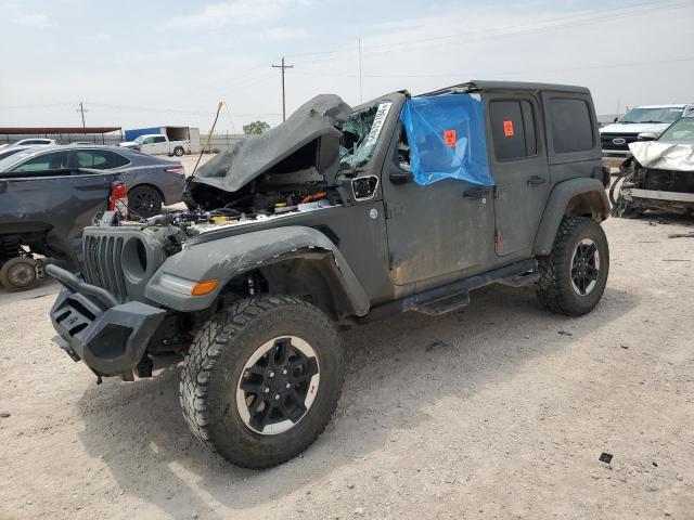 1C4JJXP67MW857276 - 2021 JEEP WRANGLER U SAHARA 4XE GRAY photo 1