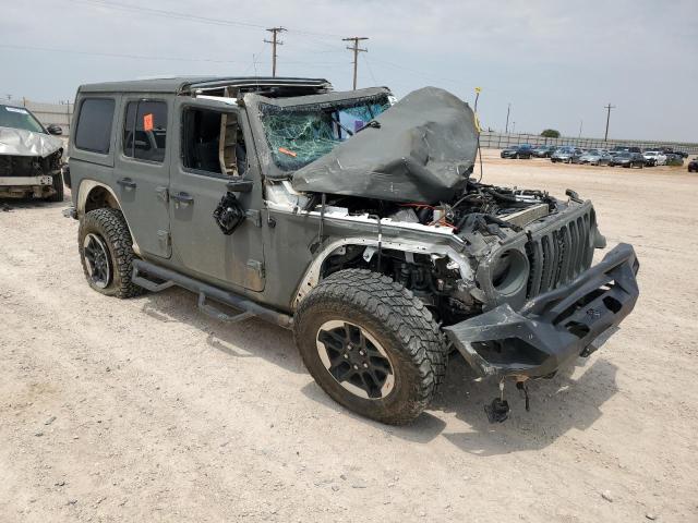1C4JJXP67MW857276 - 2021 JEEP WRANGLER U SAHARA 4XE GRAY photo 4