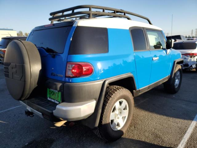 JTEBU11F870089523 - 2007 TOYOTA FJ CRUISER BLUE photo 4