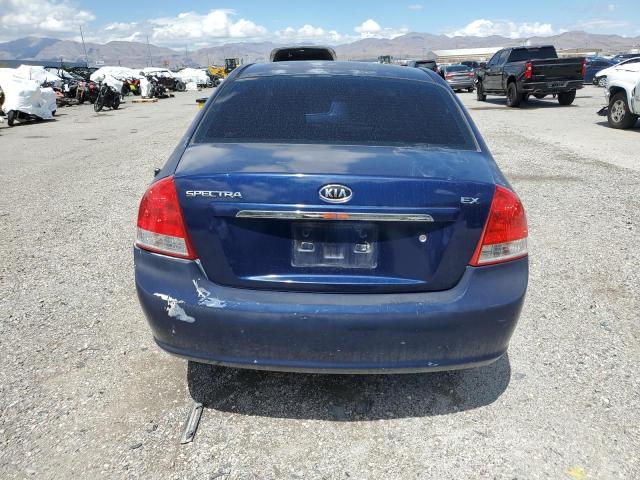 KNAFE122975483109 - 2007 KIA SPECTRA EX BLUE photo 6