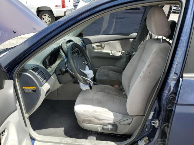 KNAFE122975483109 - 2007 KIA SPECTRA EX BLUE photo 7