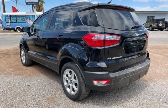 MAJ3S2GE8LC333172 - 2020 FORD ECOSPORT SE BLACK photo 3