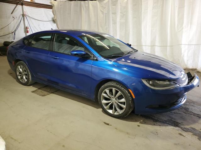 1C3CCCDG0FN718046 - 2015 CHRYSLER 200 S BLUE photo 4