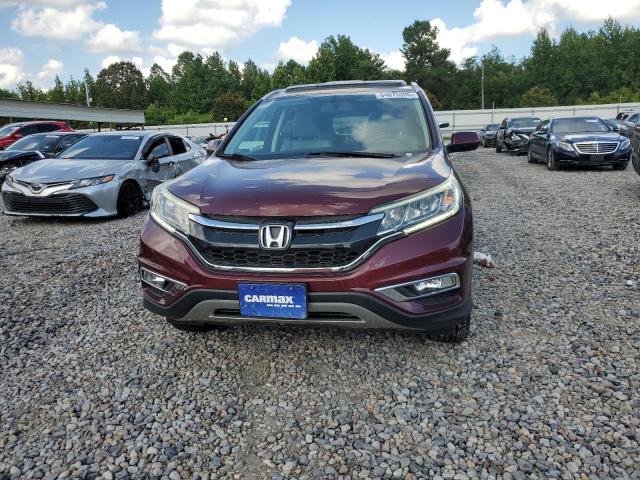 2HKRM3H71GH554014 - 2016 HONDA CR-V EXL BURGUNDY photo 5
