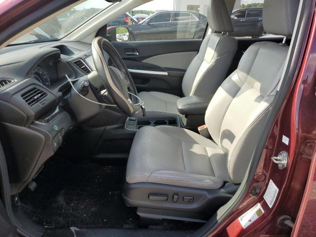 2HKRM3H71GH554014 - 2016 HONDA CR-V EXL BURGUNDY photo 7