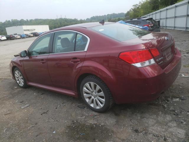 4S3BMCK63B3228088 - 2011 SUBARU LEGACY 2.5I LIMITED RED photo 2