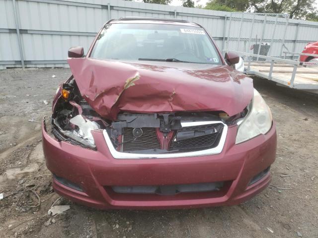 4S3BMCK63B3228088 - 2011 SUBARU LEGACY 2.5I LIMITED RED photo 5