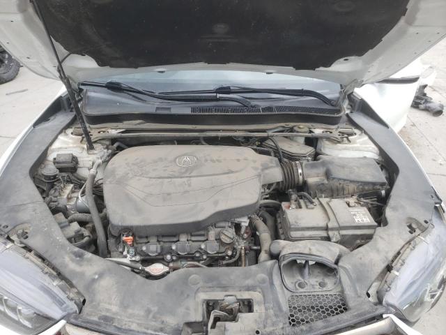 19UUB3F6XJA000089 - 2018 ACURA TLX TECH+A WHITE photo 11