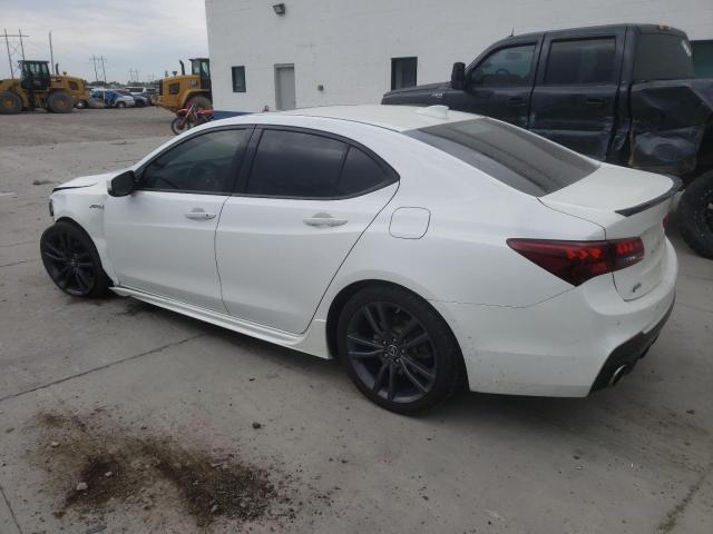 19UUB3F6XJA000089 - 2018 ACURA TLX TECH+A WHITE photo 2