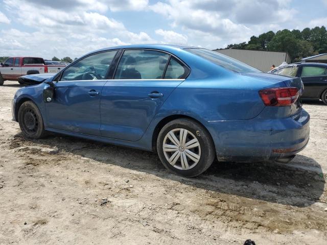 3VW2B7AJ0HM348194 - 2017 VOLKSWAGEN JETTA S BLUE photo 2