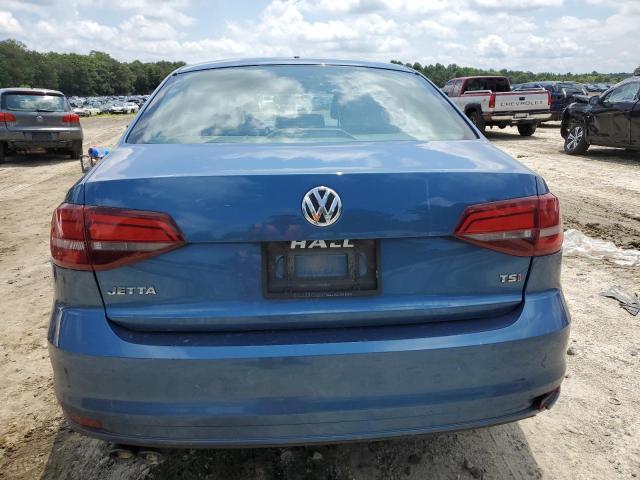 3VW2B7AJ0HM348194 - 2017 VOLKSWAGEN JETTA S BLUE photo 6