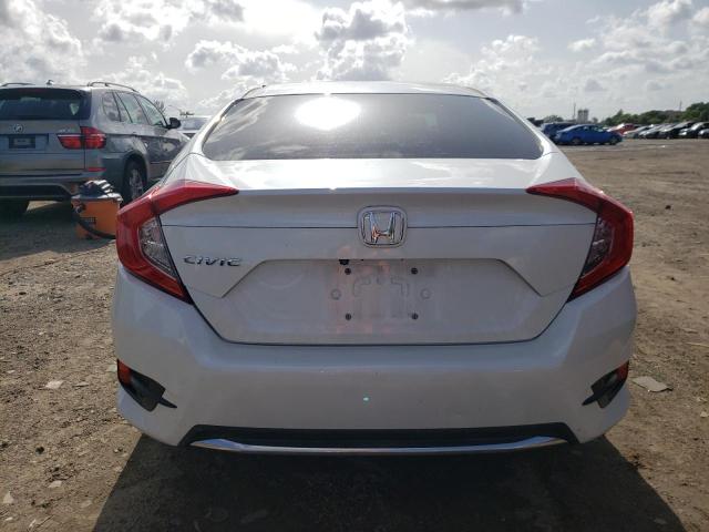 19XFC2F64KE027589 - 2019 HONDA CIVIC LX WHITE photo 6