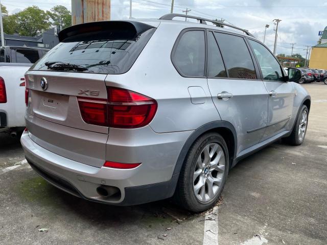 5UXZV4C53CL760738 - 2012 BMW X5 XDRIVE35I SILVER photo 4