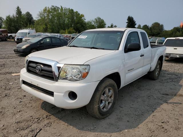 5TETX22N58Z545507 - 2008 TOYOTA TACOMA ACCESS CAB თეთრი ფოტო 1