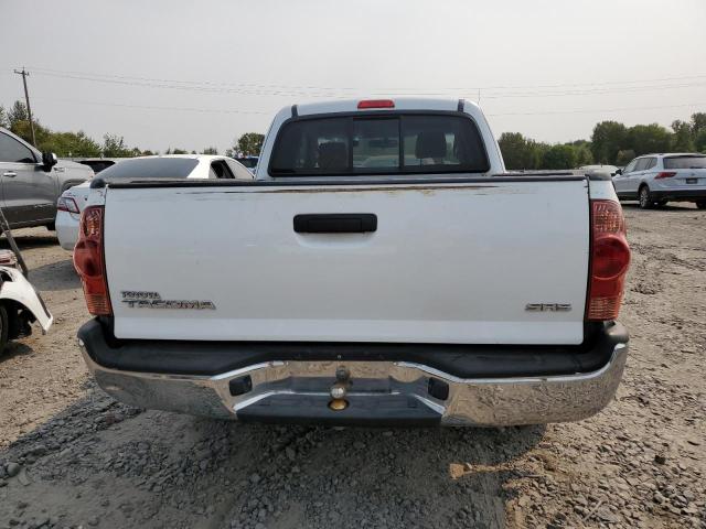 5TETX22N58Z545507 - 2008 TOYOTA TACOMA ACCESS CAB თეთრი ფოტო 6
