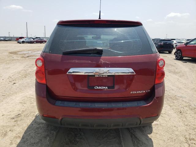 2CNALBEW1A6283694 - 2010 CHEVROLET EQUINOX LS RED photo 6