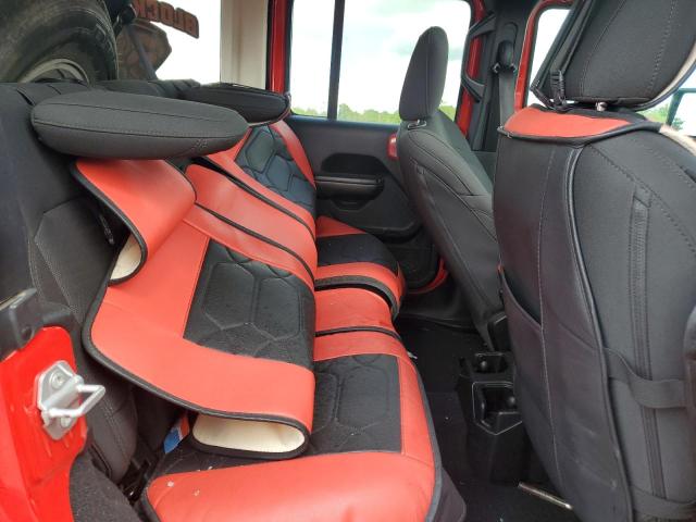 1C4HJXDN7LW264610 - 2020 JEEP WRANGLER U SPORT Կարմիր լուսանկար 10