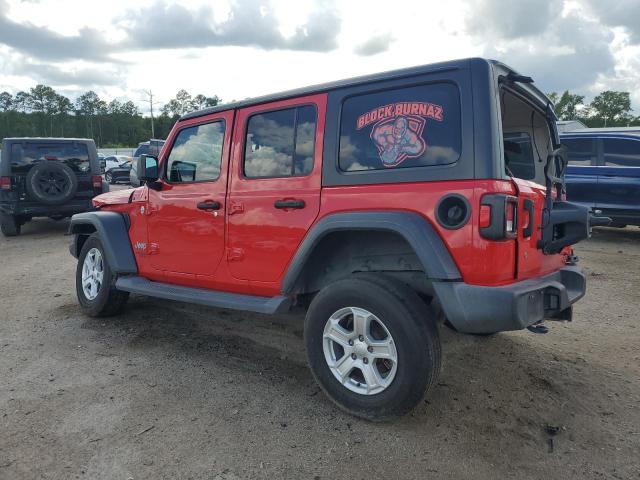 1C4HJXDN7LW264610 - 2020 JEEP WRANGLER U SPORT Կարմիր լուսանկար 2
