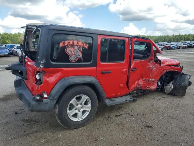 1C4HJXDN7LW264610 - 2020 JEEP WRANGLER U SPORT Կարմիր լուսանկար 3