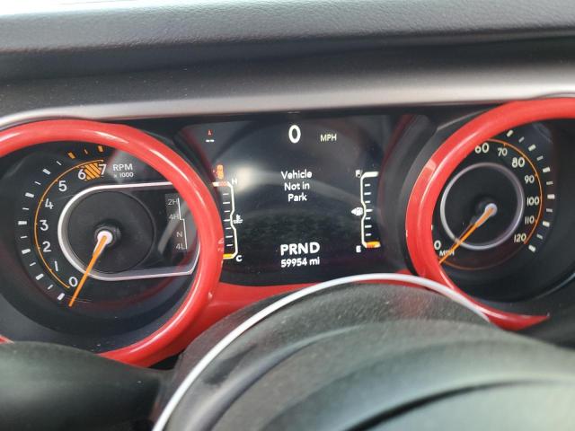 1C4HJXDN7LW264610 - 2020 JEEP WRANGLER U SPORT Կարմիր լուսանկար 9