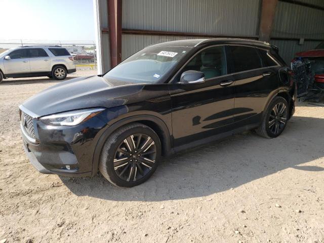 3PCAJ5BA0MF109537 - 2021 INFINITI QX50 LUXE BLACK photo 1