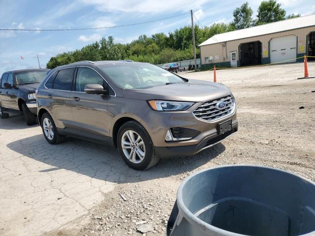 2FMPK4J98KBB01295 - 2019 FORD EDGE SEL TAN photo 4