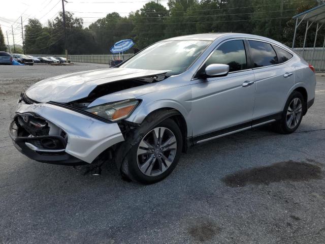 5J6TF1H50DL002394 - 2013 HONDA CROSSTOUR EXL ვერცხლისფერი ფოტო 1