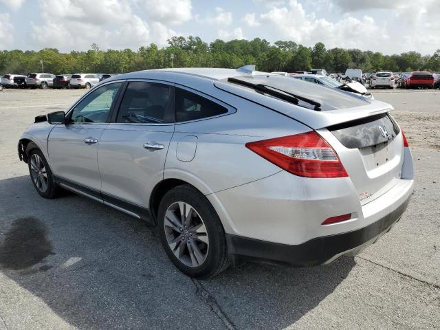 5J6TF1H50DL002394 - 2013 HONDA CROSSTOUR EXL SILVER photo 2