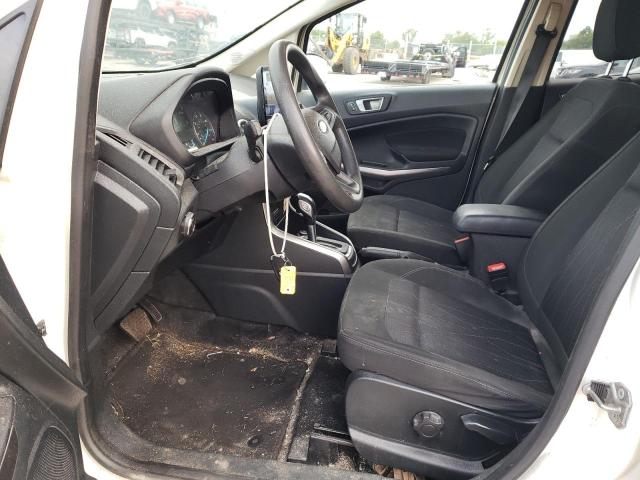 MAJ6S3GLXMC397538 - 2021 FORD ECOSPORT SE WHITE photo 7