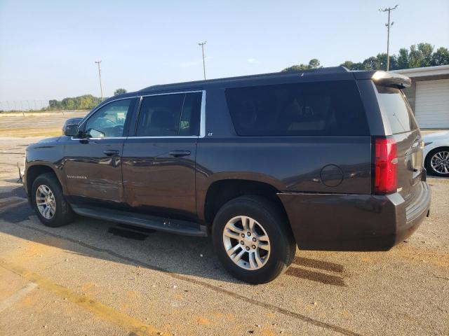 1GNSCJKCXFR623487 - 2015 CHEVROLET SUBURBAN C1500 LT GRAY photo 2