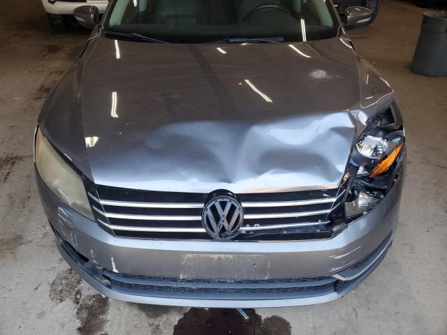 1VWBP7A30DC117066 - 2013 VOLKSWAGEN PASSAT SE ნაცრისფერი ფოტო 11