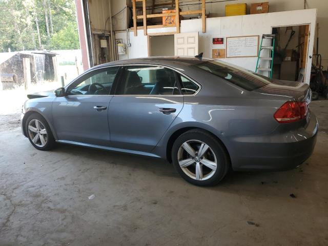 1VWBP7A30DC117066 - 2013 VOLKSWAGEN PASSAT SE ნაცრისფერი ფოტო 2