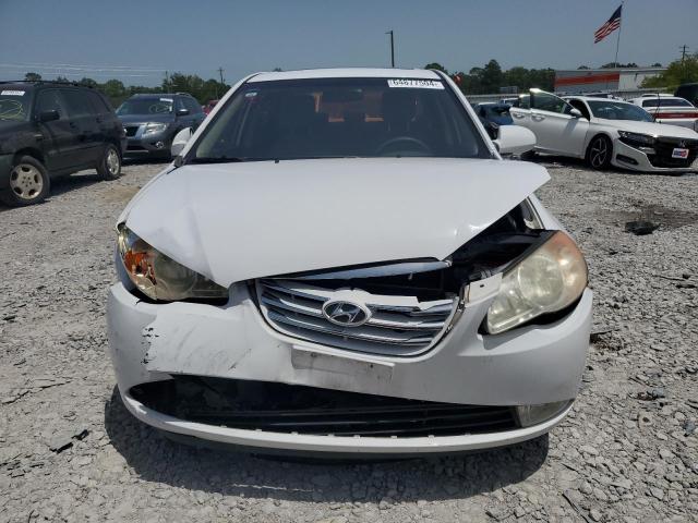 KMHDU4AD5AU117111 - 2010 HYUNDAI ELANTRA BLUE WHITE photo 5