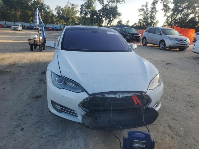 5YJSA1CP9DFP21848 - 2013 TESLA MODEL S 白色 照片 5